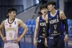 韩国男篮今晚对阵关岛男篮 胜者晋级亚洲杯淘汰赛