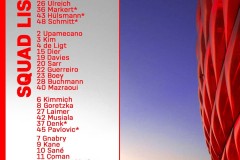 2023-2024拜仁歐冠淘汰賽大名單完整一覽 凱恩穆勒在列