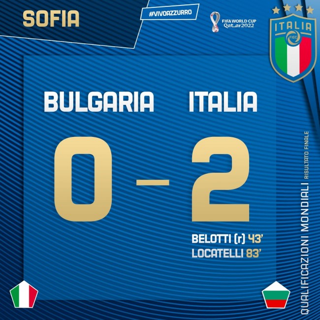 意大利2-0保加利亚