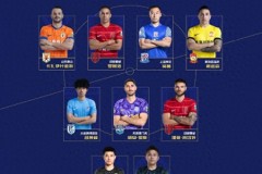 中超官方公布9/10月最佳阵容 蓉城三人入选