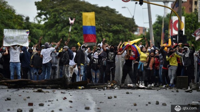 哥伦比亚抗议活动
