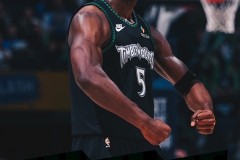 NBA常规赛森林狼主场122-94大胜热火迎来3连胜 爱德华兹26分 兰德尔15+11