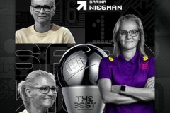 魏格曼获FIFA年度最佳女足主帅 率队获得女足欧洲杯冠军