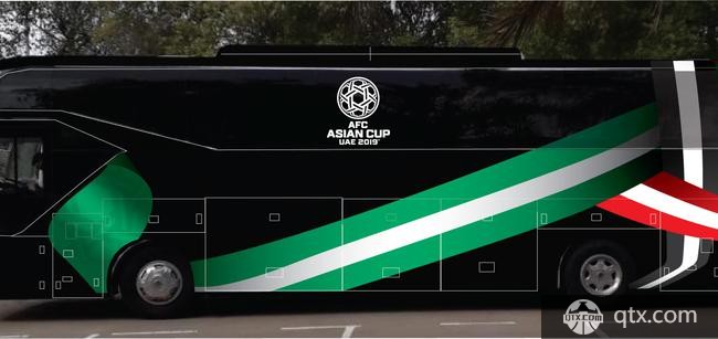 阿联酋亚洲杯大巴车素车