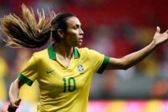 第五次出战奥运会 巴西女足队长玛塔这次能圆冠军梦吗