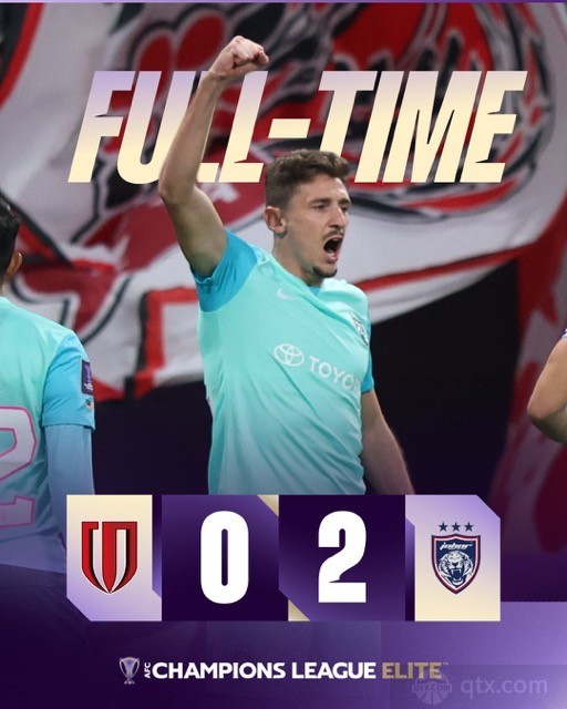 成都蓉城0-2柔佛新山 