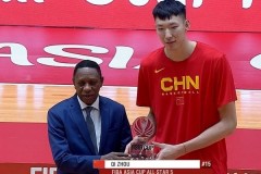 周琦入选男篮亚洲杯最佳阵容 中国男篮新核心实至名归