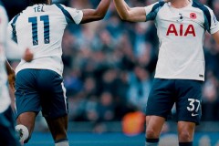 英超托特纳姆热刺2-2曼联 红魔连续5轮不败