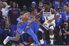 nba最新战况：雷霆大比分4-1森林狼夺西部冠军 时隔13年晋级nba总决赛