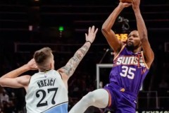 今日NBA战报太阳117-122不敌老鹰 杜兰特31分9篮板难救主