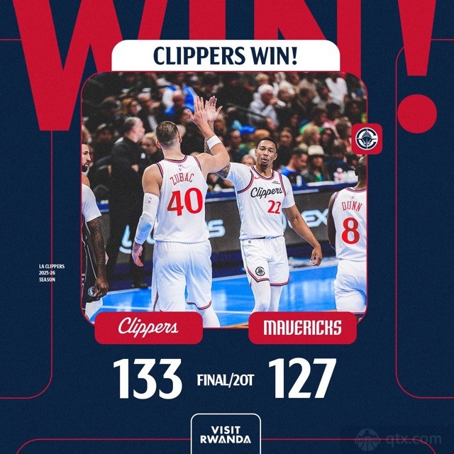 快船双加时133-127险胜独行侠