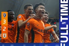中超云南玉昆2-3山东泰山 约尼查世界波谢文能破门难救主