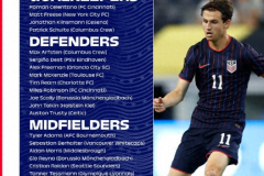 美国队公布11月国际比赛日名单 多名效力五大联赛球员入选