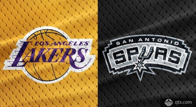 NBA常规赛湖人VS马刺首发名单 库兹马鲍尔迎首发