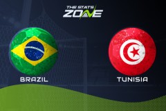 巴西vs突尼斯预测分析：“桑巴军团”世界杯前最后一场友谊赛