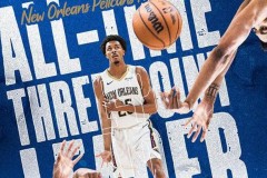 特雷·墨菲加冕鹈鹕队史三分王 目前命中696记三分