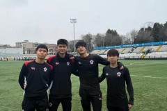 陕西联合球员在韦尔切利训练 两家俱乐部同属星桥足球集团