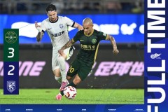 中超浙江队3-2武汉三镇 王钰栋破门 米特里策建功