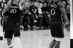 NBA常规赛76人主场121-102大胜奇才 恩比德缺阵 马克西35分