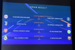 女足欧冠淘汰赛对阵赛程：巴萨对阵皇马 拜仁pk巴黎 尤文vs里昂