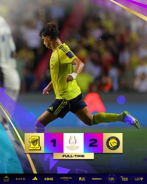 利雅得胜利2-1吉达联合
