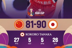 女篮亚洲杯中国女篮81-90日本女篮无缘决赛 张子宇空砍17+9