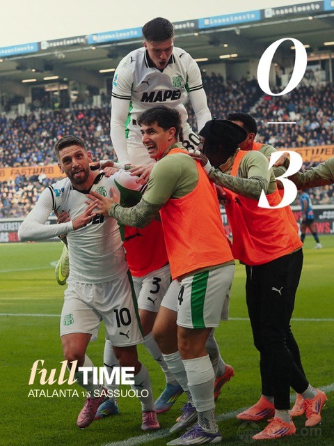 亚特兰大0-3萨索洛