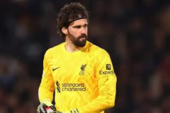 阿利松即将恢复完整训练 球员有望出战本周末联赛