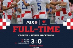 克罗地亚3-0北马其顿 帕萨利奇替补建功