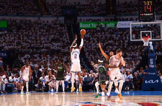nba西部决赛雷霆118-103击败森林狼