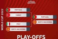 葡萄牙vs北马其顿附加赛比赛时间：3月30日凌晨将上演关键之战
