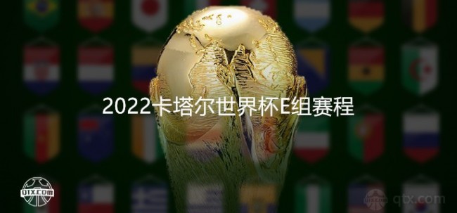 2022卡塔尔世界杯E组赛程