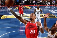 nba杯快船126-124险胜鹈鹕 普尔30分哈登24分14助