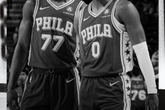 NBA常规赛快船客场108-110惜败76人 马克西39分 哈登空砍28分