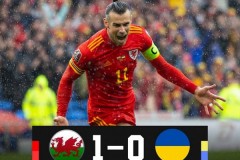 威尔士1-0击败乌克兰成功晋级 贝尔首度出征世界杯决赛圈创造历史