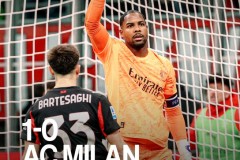 意甲AC米兰1-0罗马 米兰升至第三