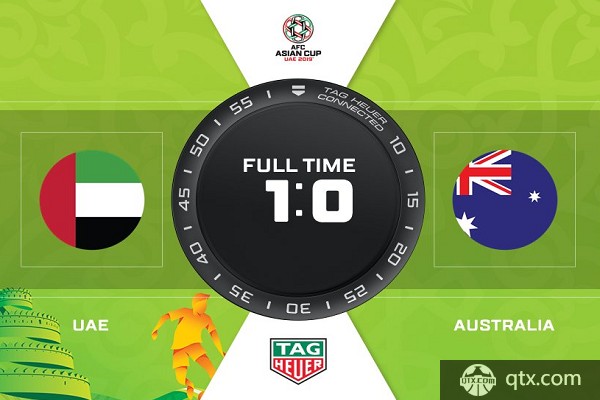 阿联酋1-0击败澳大利亚