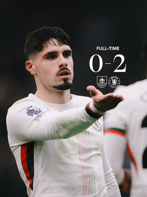 伯恩利0-2切尔西