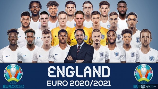 2020-21欧洲杯英格兰阵容
