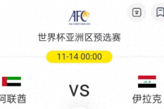 世亚预阿联酋VS伊拉克预测分析 伊拉克防守坚固
