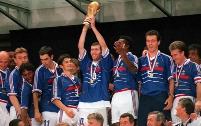 98世界杯法国队员们