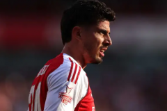 哈弗茨复出时间推迟到1月份 阿森纳再遭伤病困扰