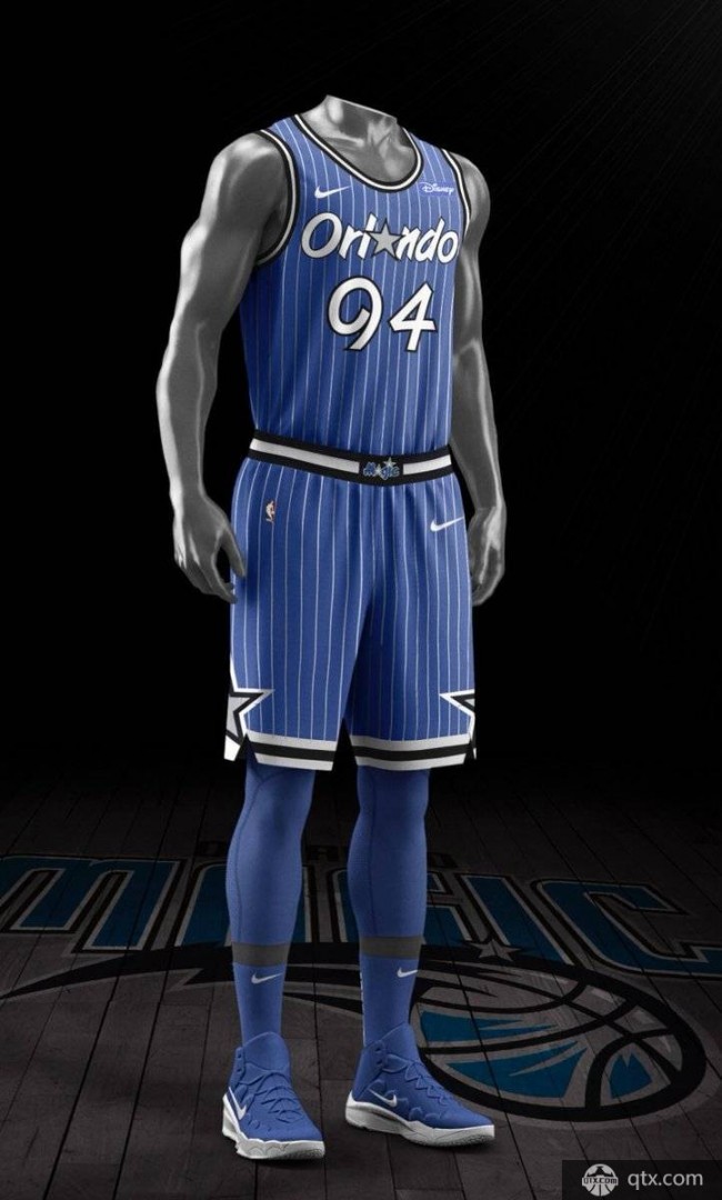 新赛季NBA魔术队服公布 复古球衣纪念建队30周年