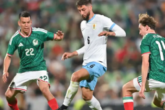 友谊赛墨西哥战平乌拉圭 两队之间胜负难分