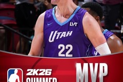 菲利波夫斯基荣获夏联MVP 爵士队史首个球员获得