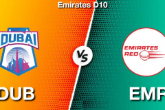 DUB vs EMR Dream11 Prediction Today Match, 26th Fantasy Cricket Tips, Best Team Picks, Head to Head and Playing XI