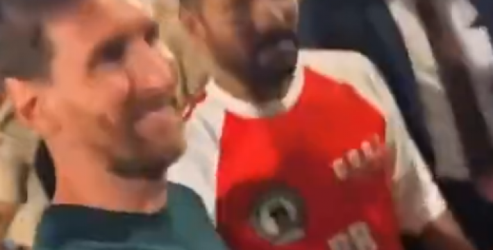 还护食了？有人和梅西握手后印度部长瞬间翻脸