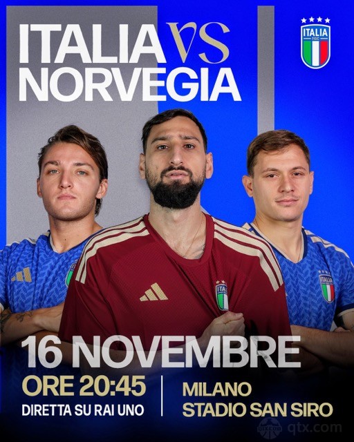 意大利对阵挪威海报