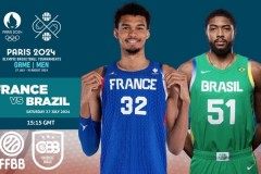 奥运法国男篮vs巴西男篮预测比分最新推荐 法国男篮近况不佳