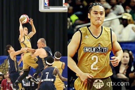 中国演员蒋劲夫曾出战NBA名人赛